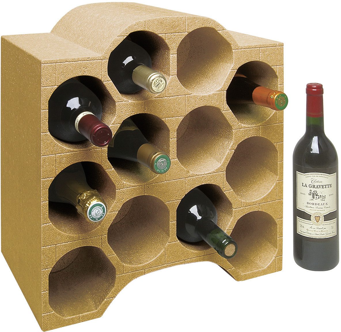 Climapor Weinregal Climapor Weinregal 43 x 40 x 26 cm (L x B x H) günstig online kaufen