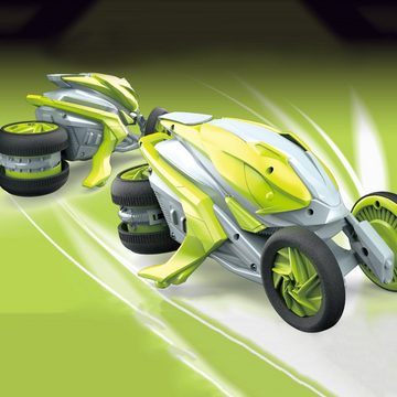 ZMH RC-Auto Akrobatik Ferngesteuertes Motocross 2,4 GHz (Wiederaufladbare), 360° drehbar