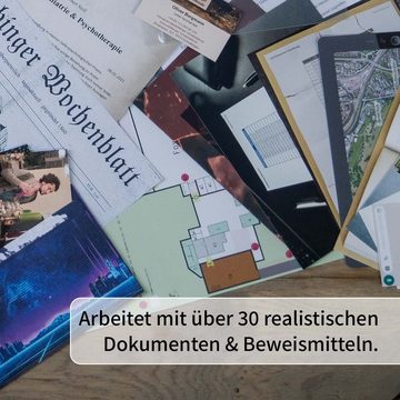 MAGNIFICUM Spiel, Die Firmenfeier - Das letzte Fest des Oliver Borgmann Detektivspiel / Krimispiel für Erwachsene, Made in Germany