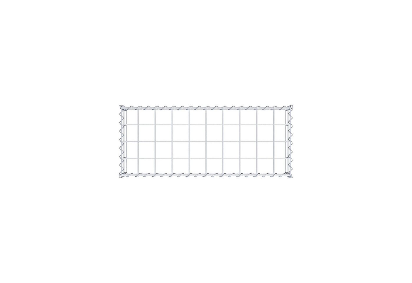 Thumbnail - Gabiona Gabionenzaun Anbaugabione Typ 3 100 cm x 20 cm x 40 cm (L x H x T), Maschenweite, (Anbaugabione Typ 3 100 cm x 2...