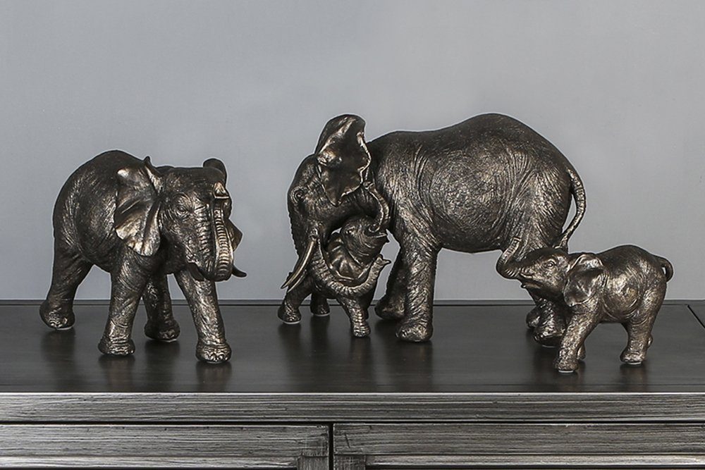 St), (1 GILDE Figur Elefant, Dekoobjekt, Produktart: Tierfigur Elefant \