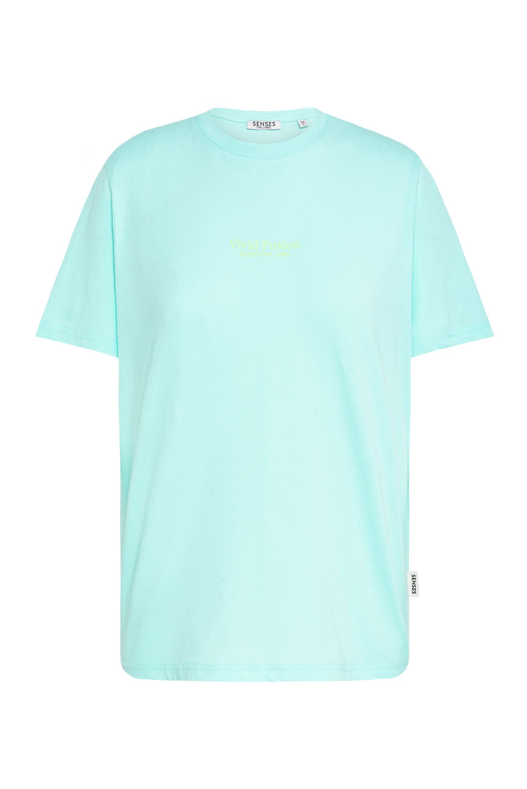 SENSES.THE LABEL Rundhalsshirt aus Baumwolle günstig online kaufen