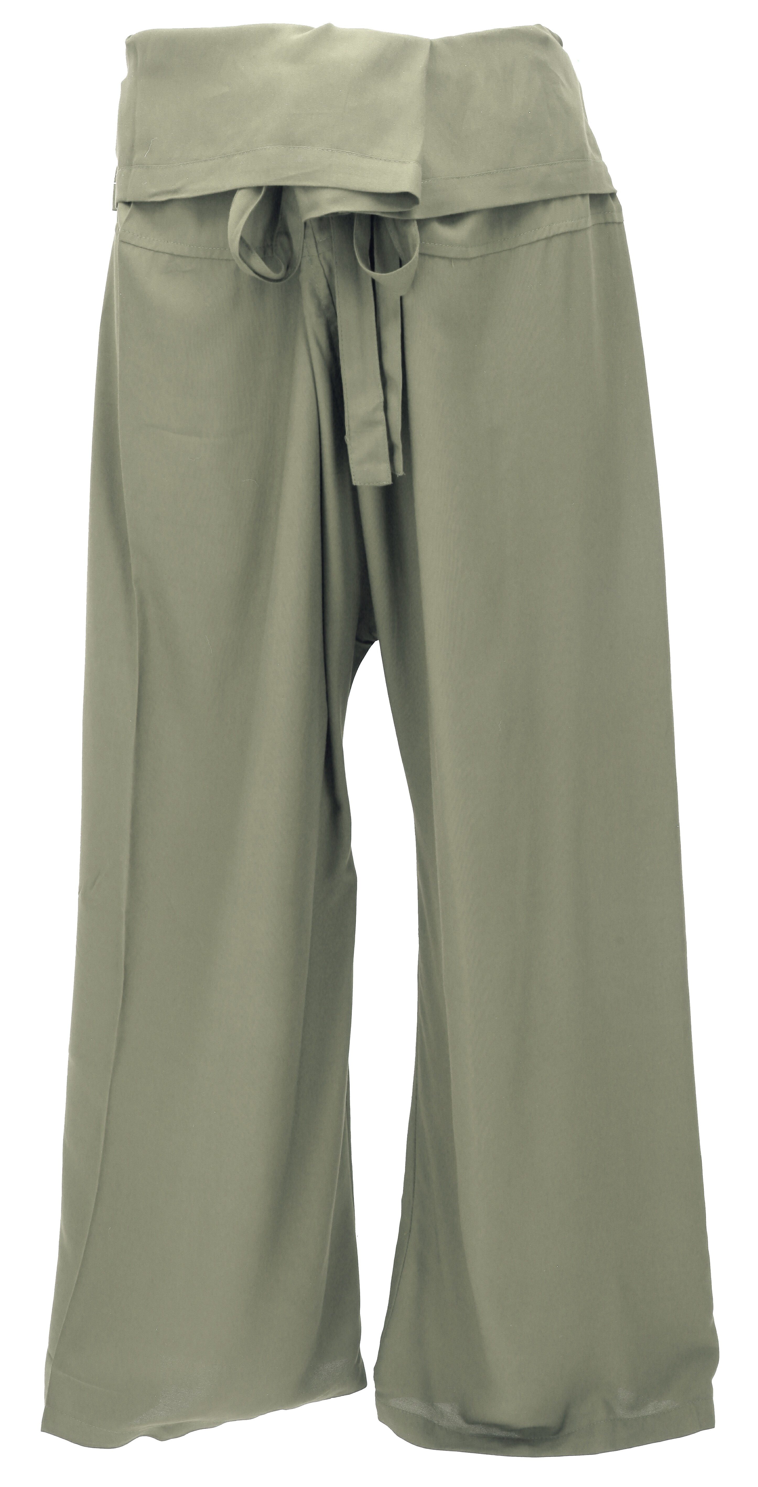 Guru-Shop Relaxhose Fischerhose aus Viskose, Fisherman Pants,.. Ethno Style, alternative Bekleidung