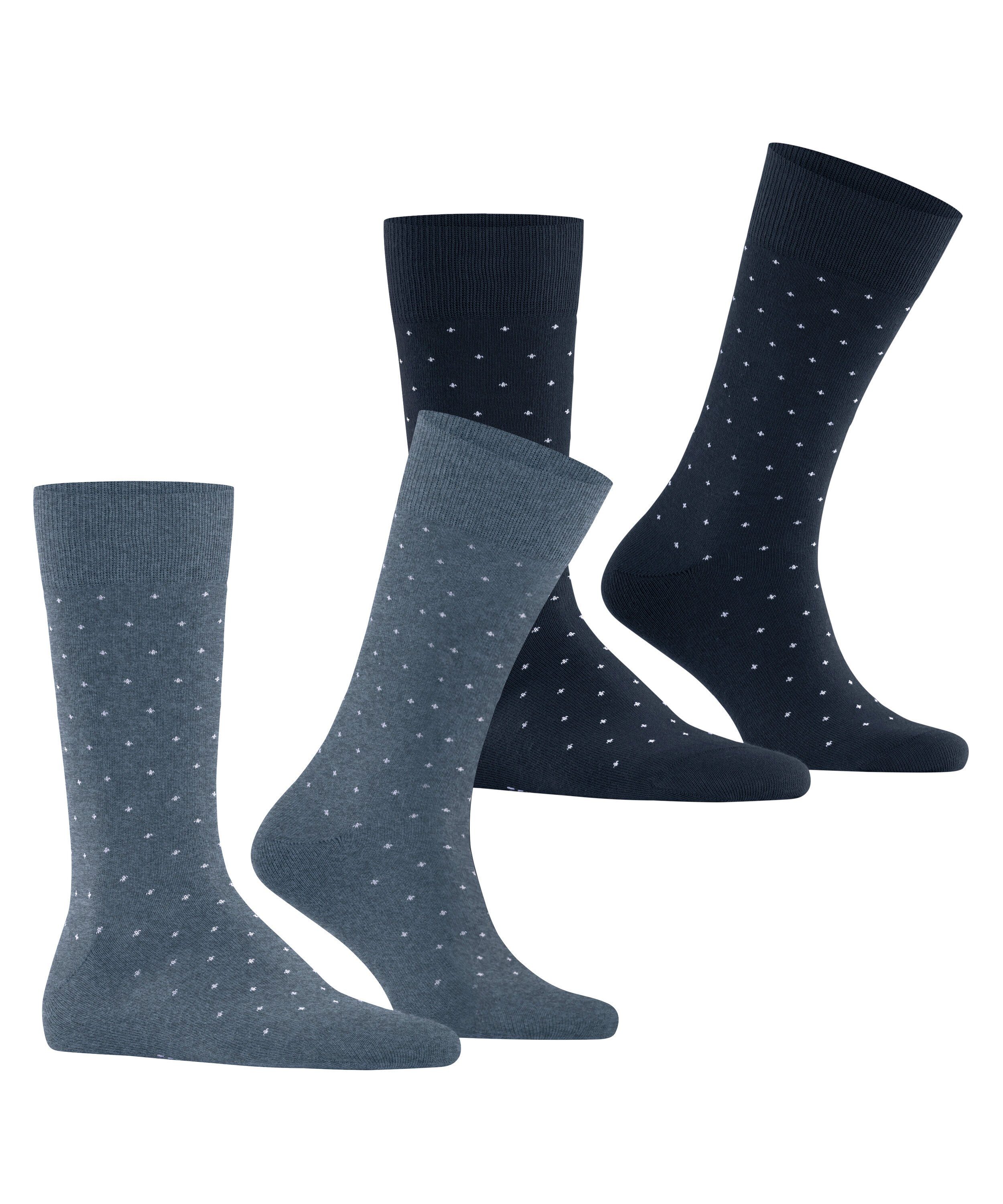 Esprit Socken Fine Dot 2-Pack (0020) sortiment (2-Paar)