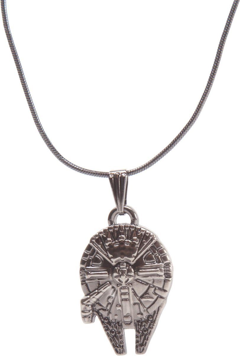 Star Wars Kette mit Anhänger STAR WARS Halskette Millennium Falcon Kette