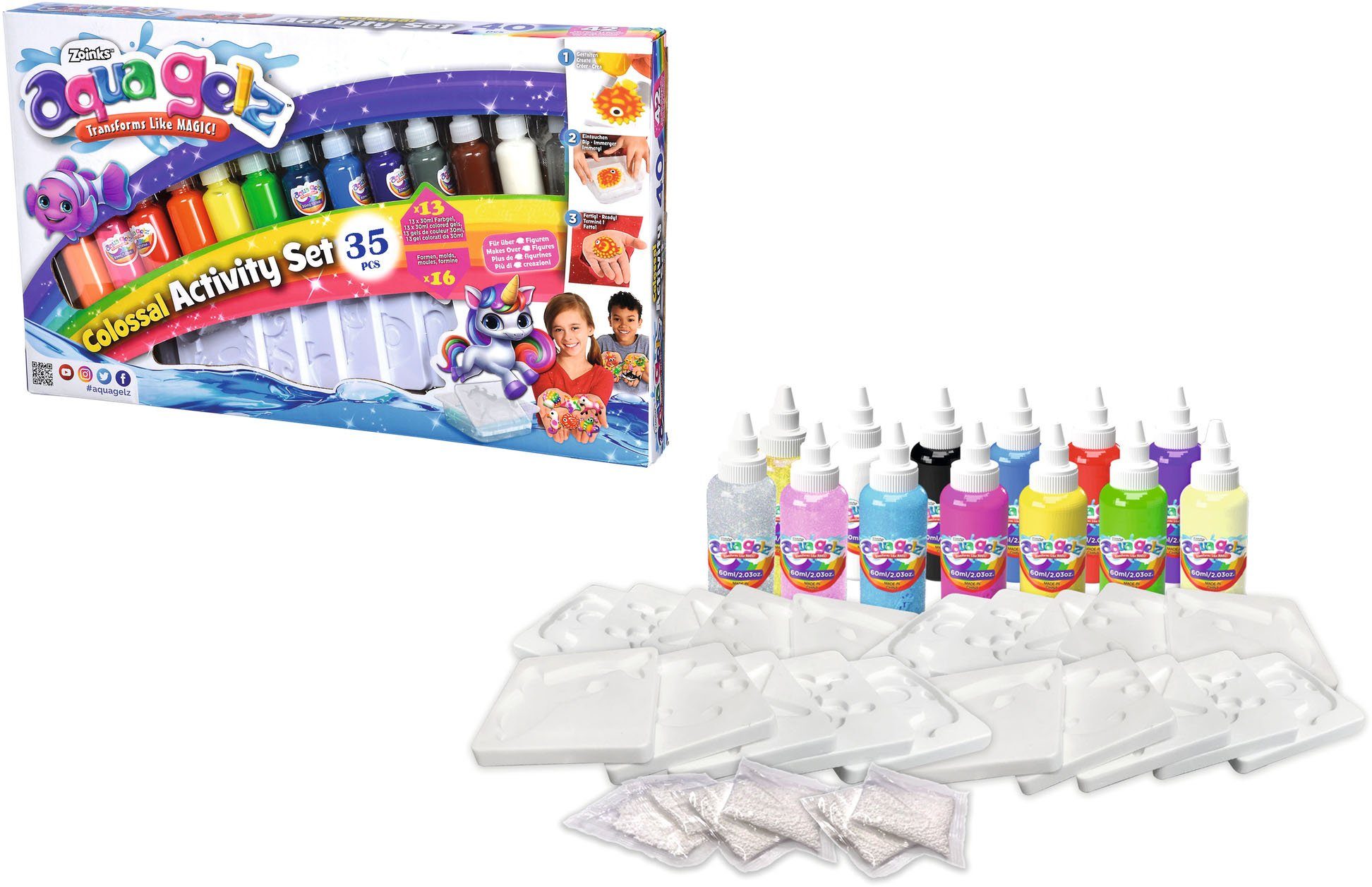 Kreativset Aqua Gelz Colossal Set