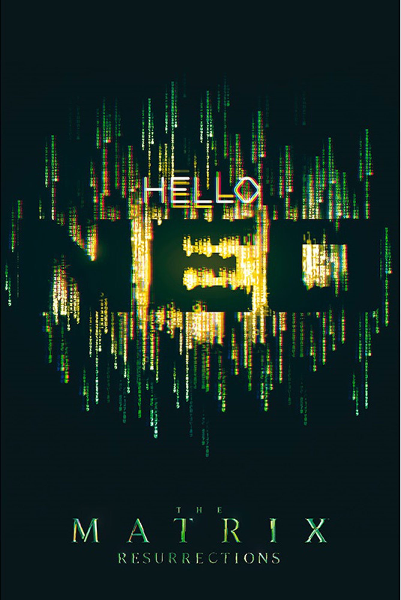 Poster Matrix - Poster - Hello Neo