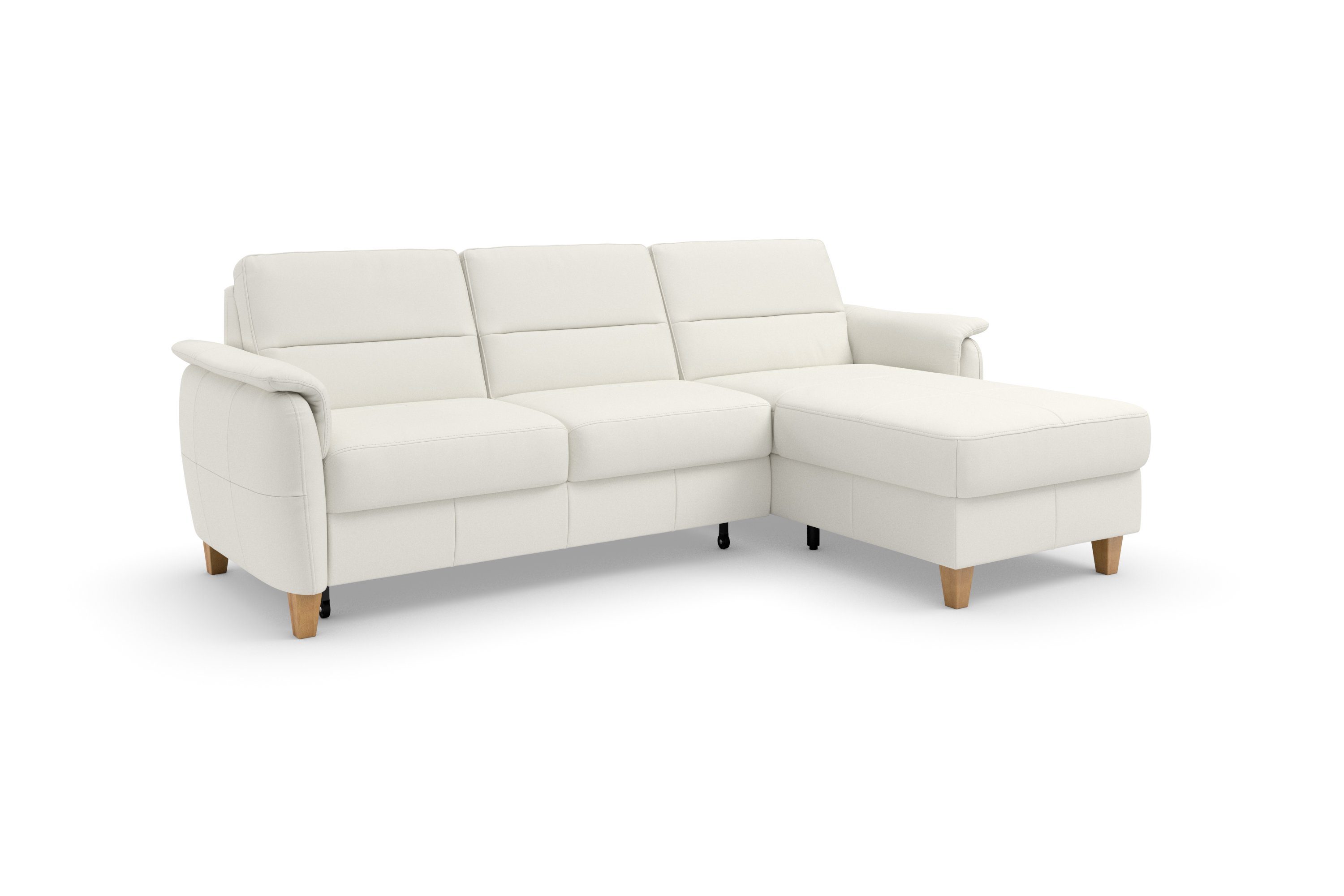 Home affaire Ecksofa Palmera L-Form, B: 244 cm - OTTO. Verlässliche Qualität., optional Bettfunktion & Bettkasten, Federkern