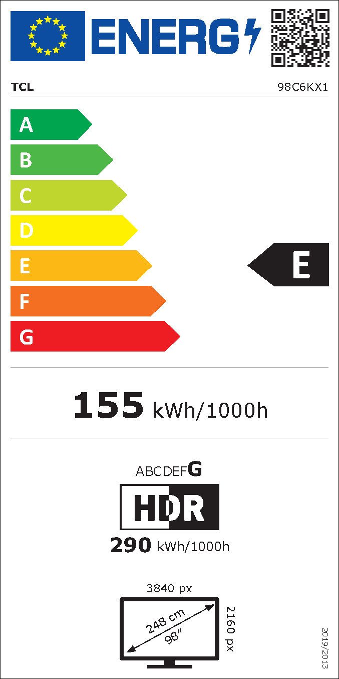 Energieeffizienzklasse: 