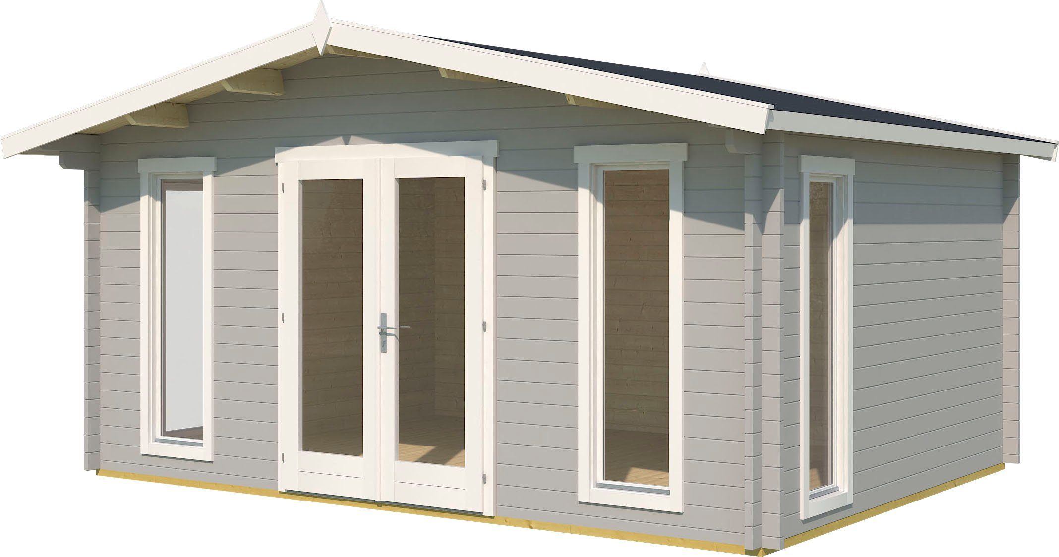 LASITA MAJA Gartenhaus ELGIN, BxT: 480x360 cm, (Set, inkl. Fussbodenbretter zum verlegen)