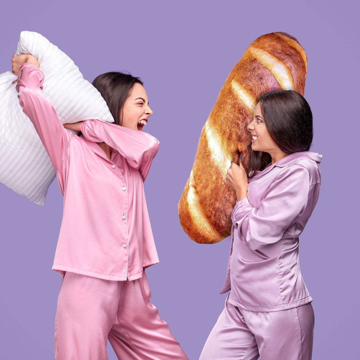 Feluna Sofakissen Baguette-Kissen Brotkissen, Stoffkissen in Brotform Zierkissen – Bild 5 von 5