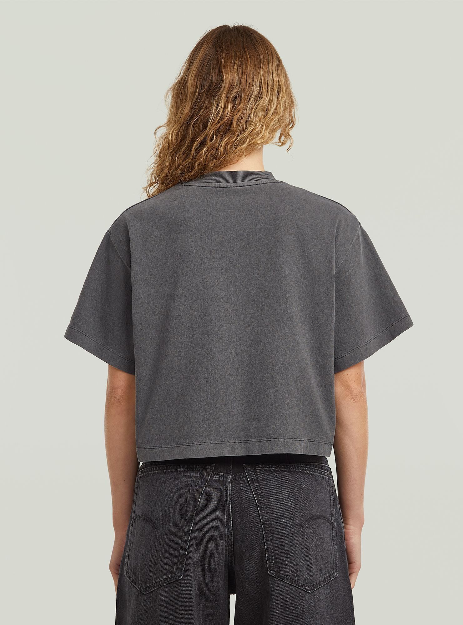 G-STAR T-Shirt Washed Boxy T-Shirt günstig online kaufen