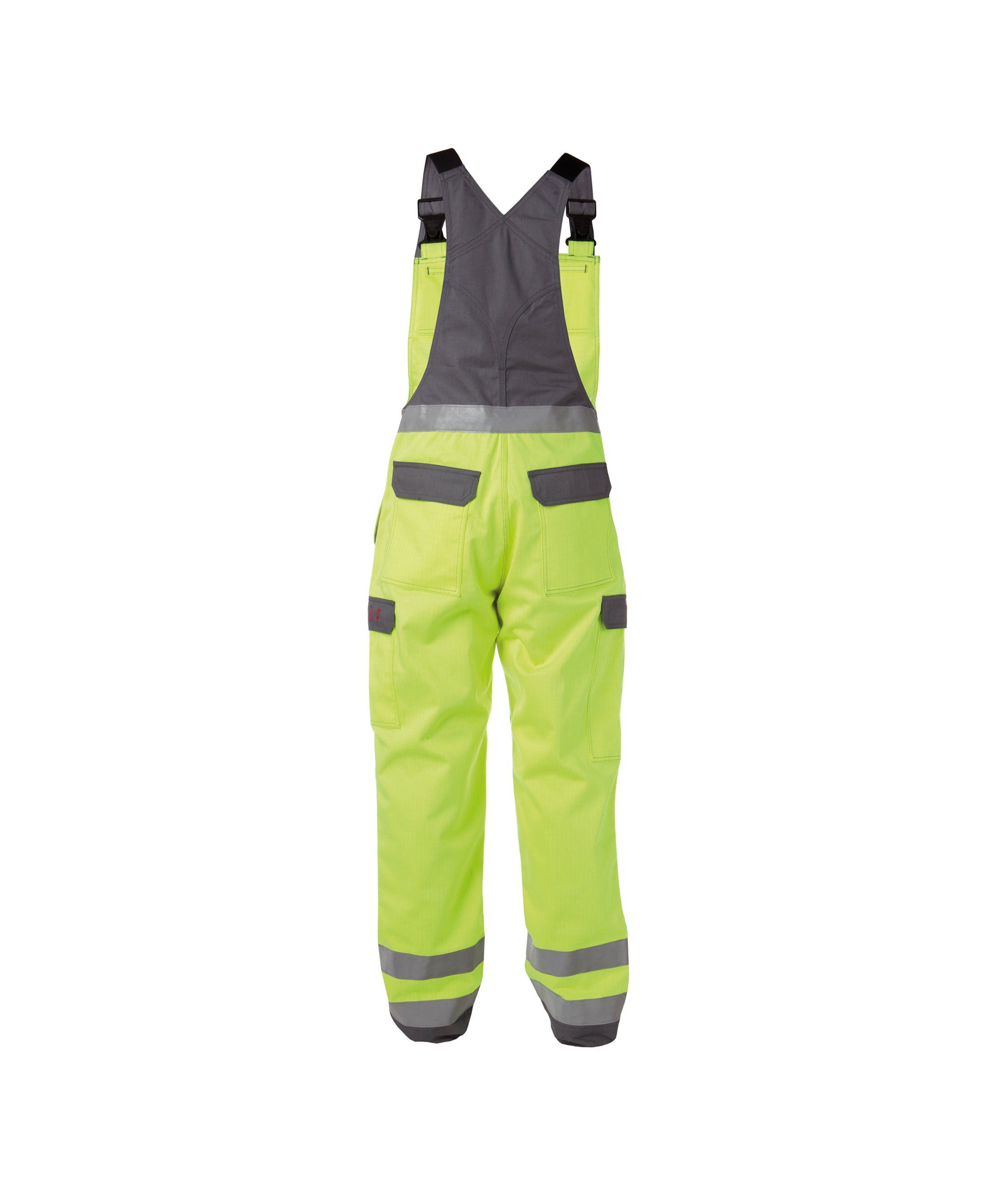 Dassy Arbeitslatzhose Multinorm Warnschutz Latzhose mit Kniepolstertaschen Colombia (1-tlg)