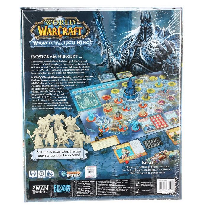 Z-Man Games Spiel Games World of Warcraft: Wrath of the Lich King PY9656