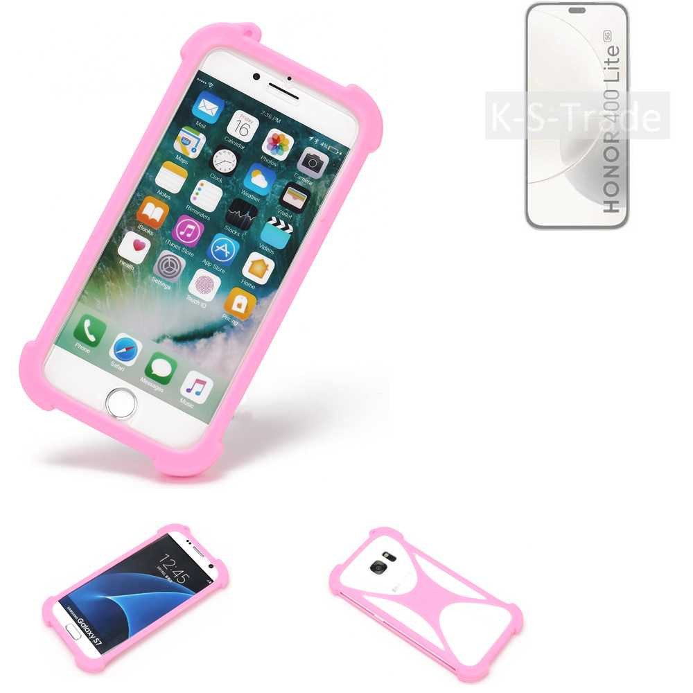 K-S-Trade Handyhülle für Honor 400 Lite, Handy Hülle Schutz Hülle Bumper Silikon Schutz Hülle Cover Case