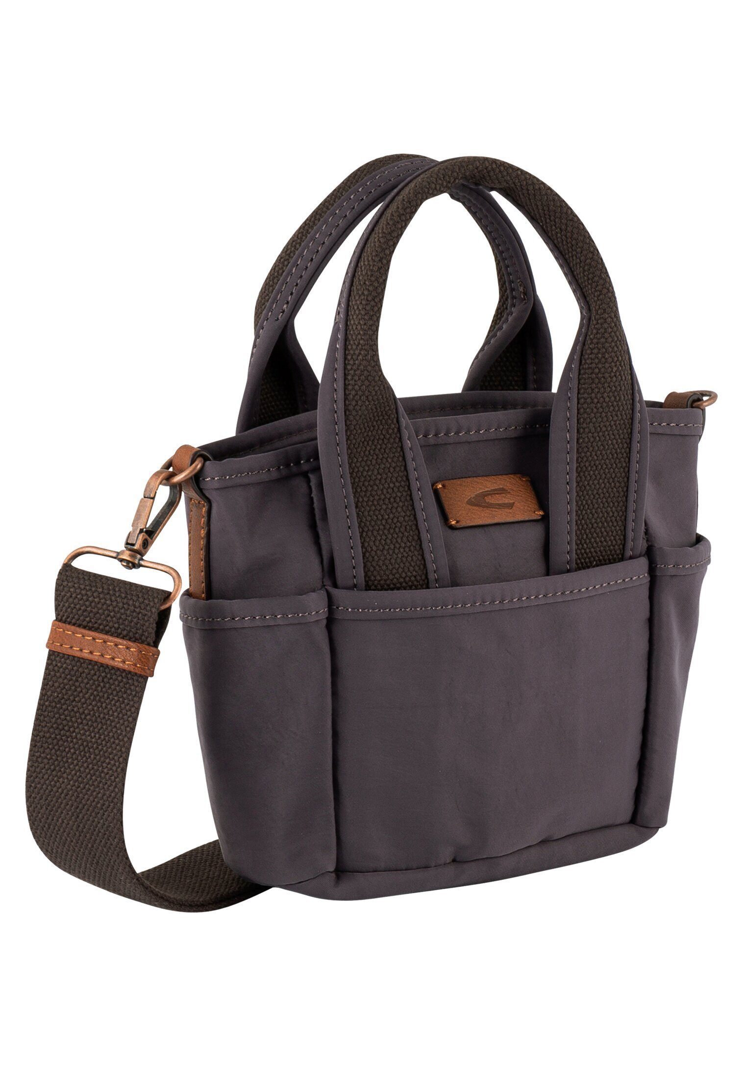 camel active Schultertasche mit Tragegriff Charcoal