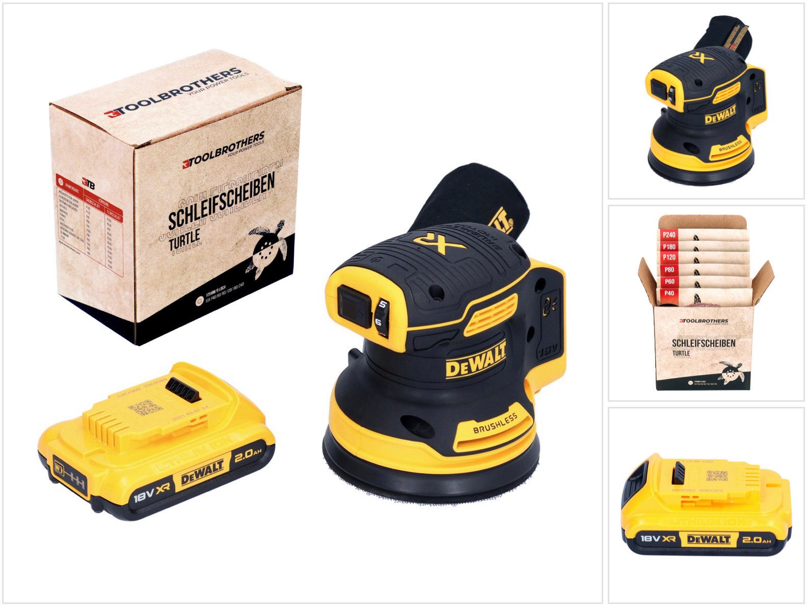 DeWalt Akku-Exzenterschleifer