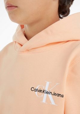 Calvin Klein Jeans Kapuzensweatshirt Kinder Kids Junior MiniMe,mit Calvin Klein Logostickerei auf der Brust