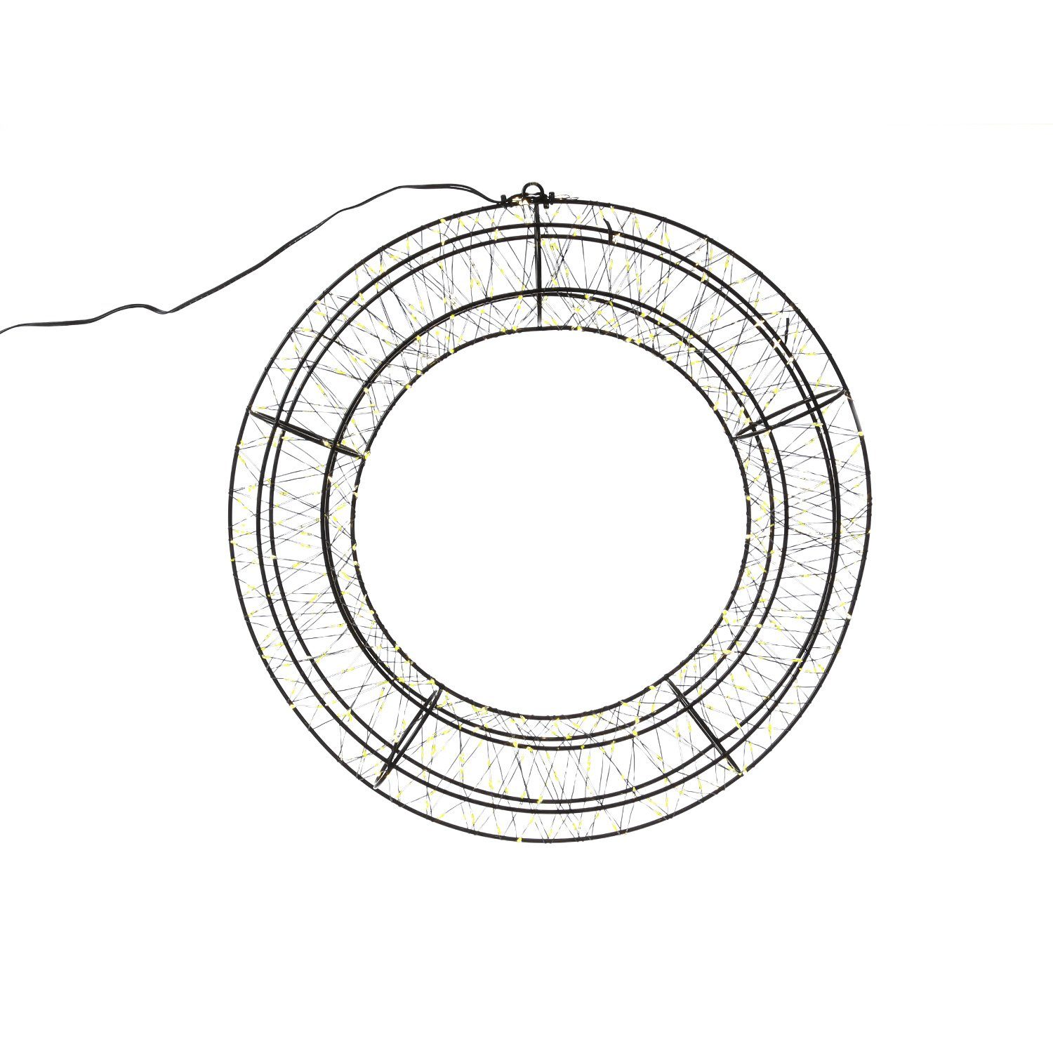 MARELIDA Dekokranz LED Lichtkranz Türkranz Weihnachtskranz 40cm Leuchtkranz günstig online kaufen