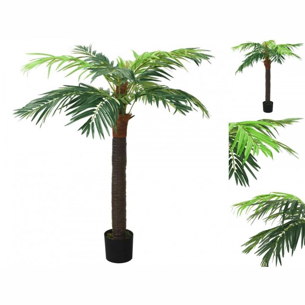 Künstliche Zimmerpflanze Künstliche Palme Phönix mit Topf 190 cm Grün Pflanze realistisch echt, vidaXL, Höhe 0 cm