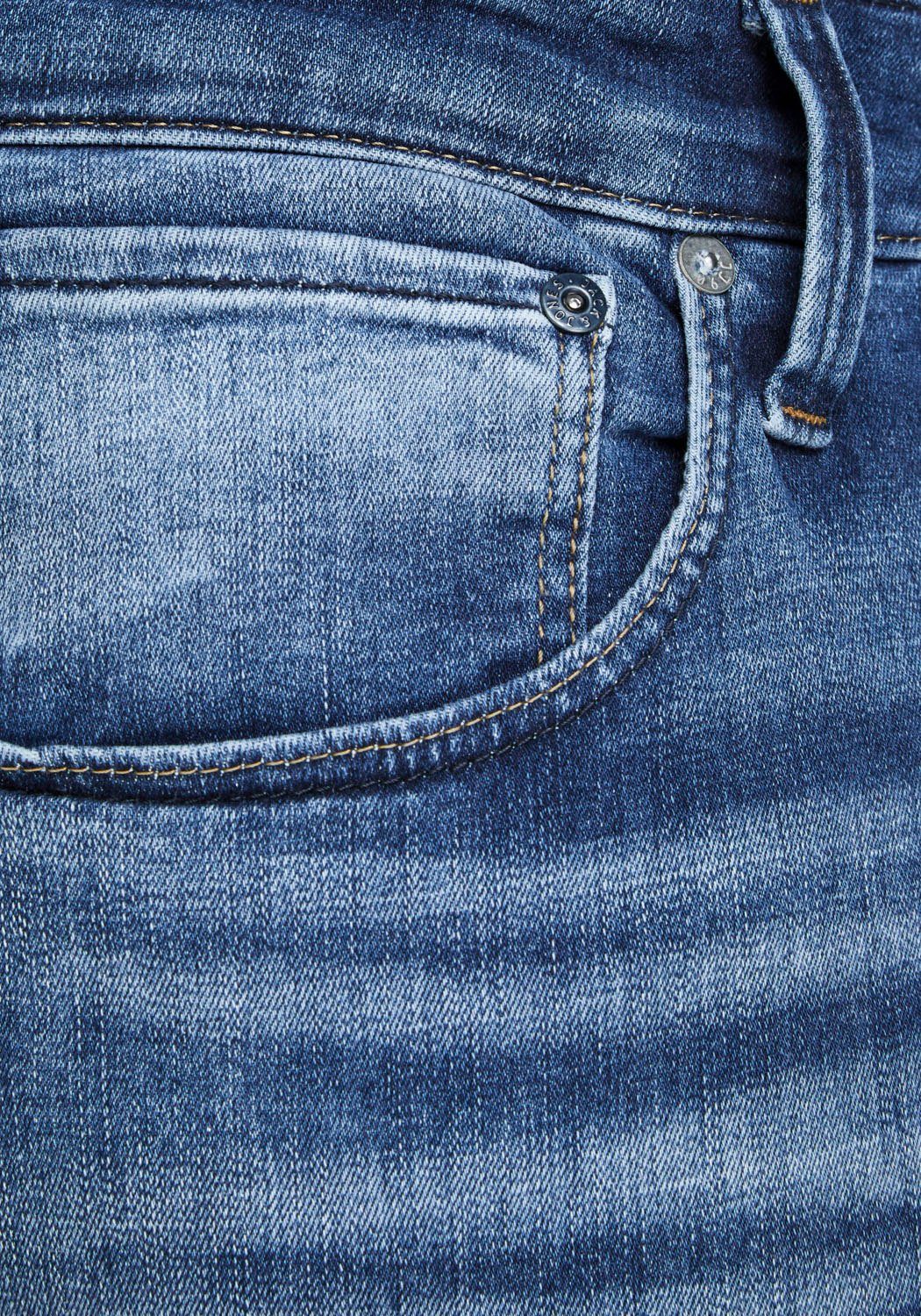 Jack & Jones PlusSize Weite mittelblau Jeans Slim-fit-Jeans 52 Tim Icon bis