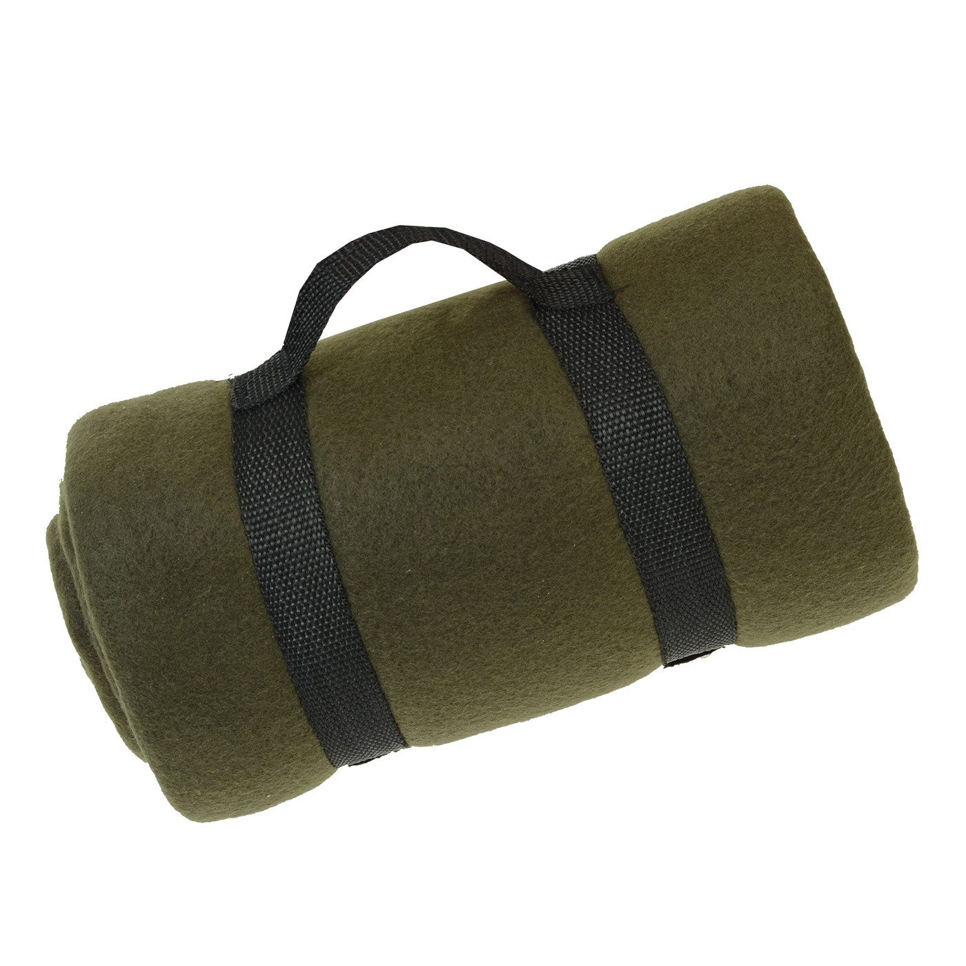 Outdoordecke Fleecedecke, Schmidt, Tragegriff mit Klettverschluss