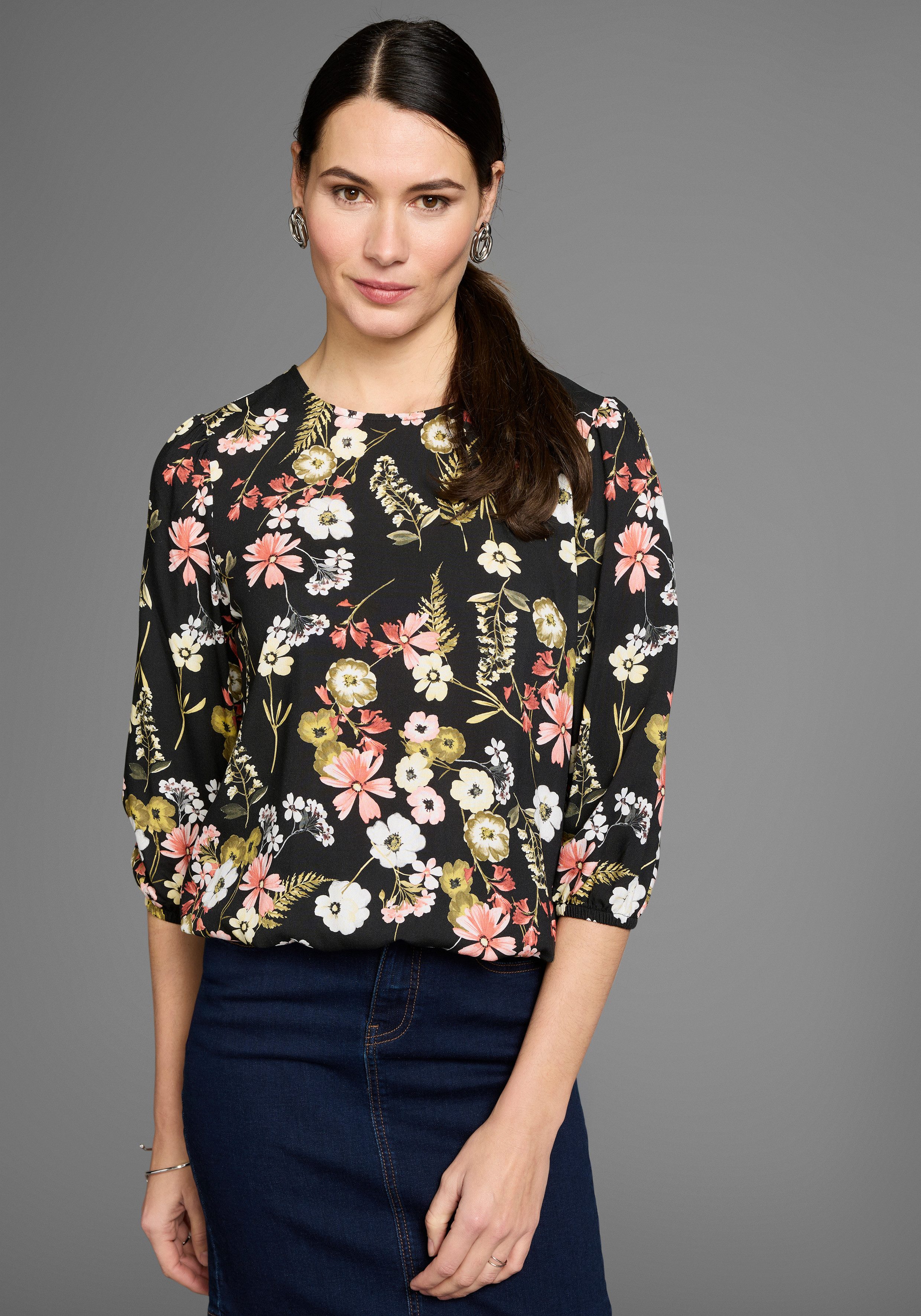 Druckbluse