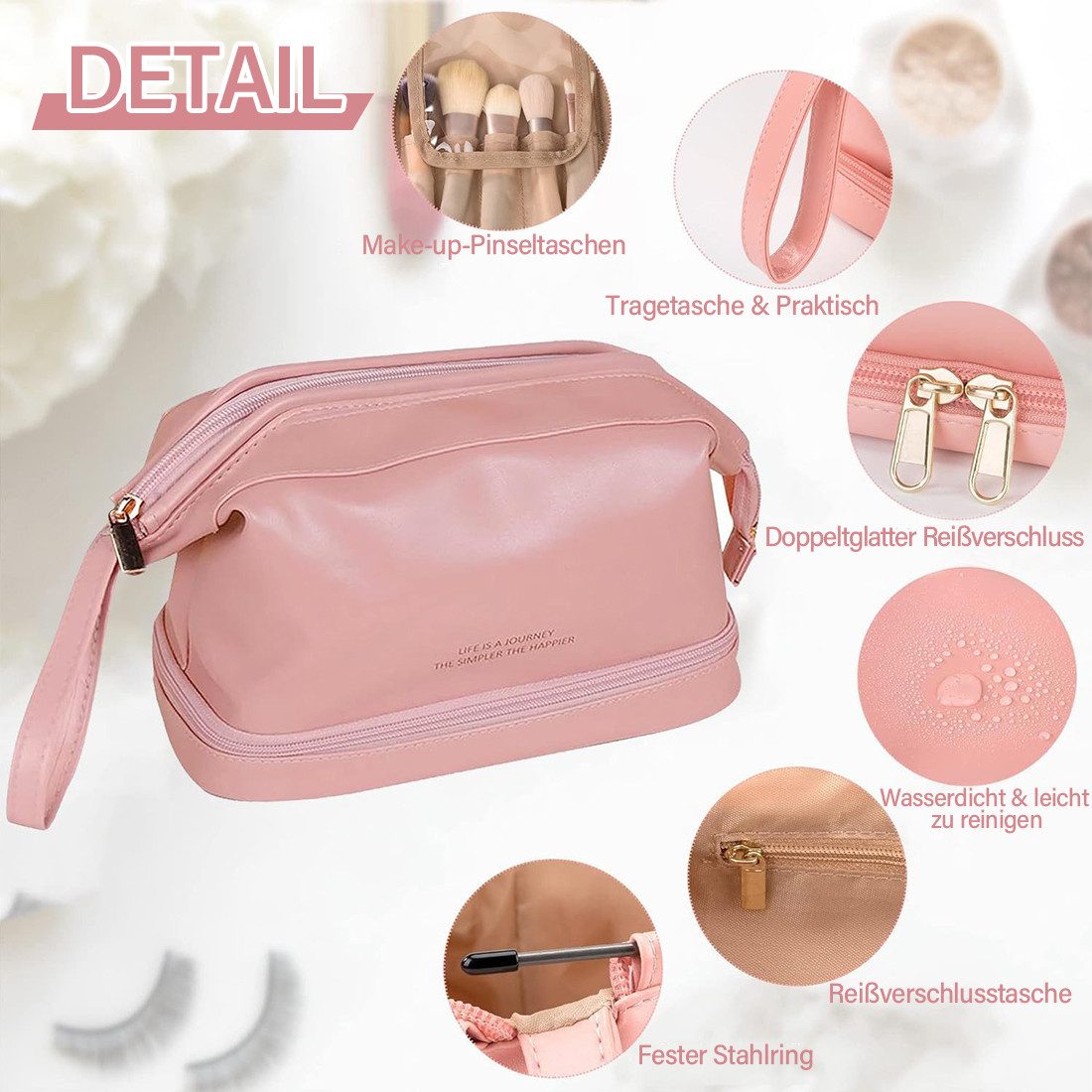 ZEUOPQ Kosmetiktasche Kosmetiktasche Kosmetik-Koffer Kosmetiktasche Portabl günstig online kaufen