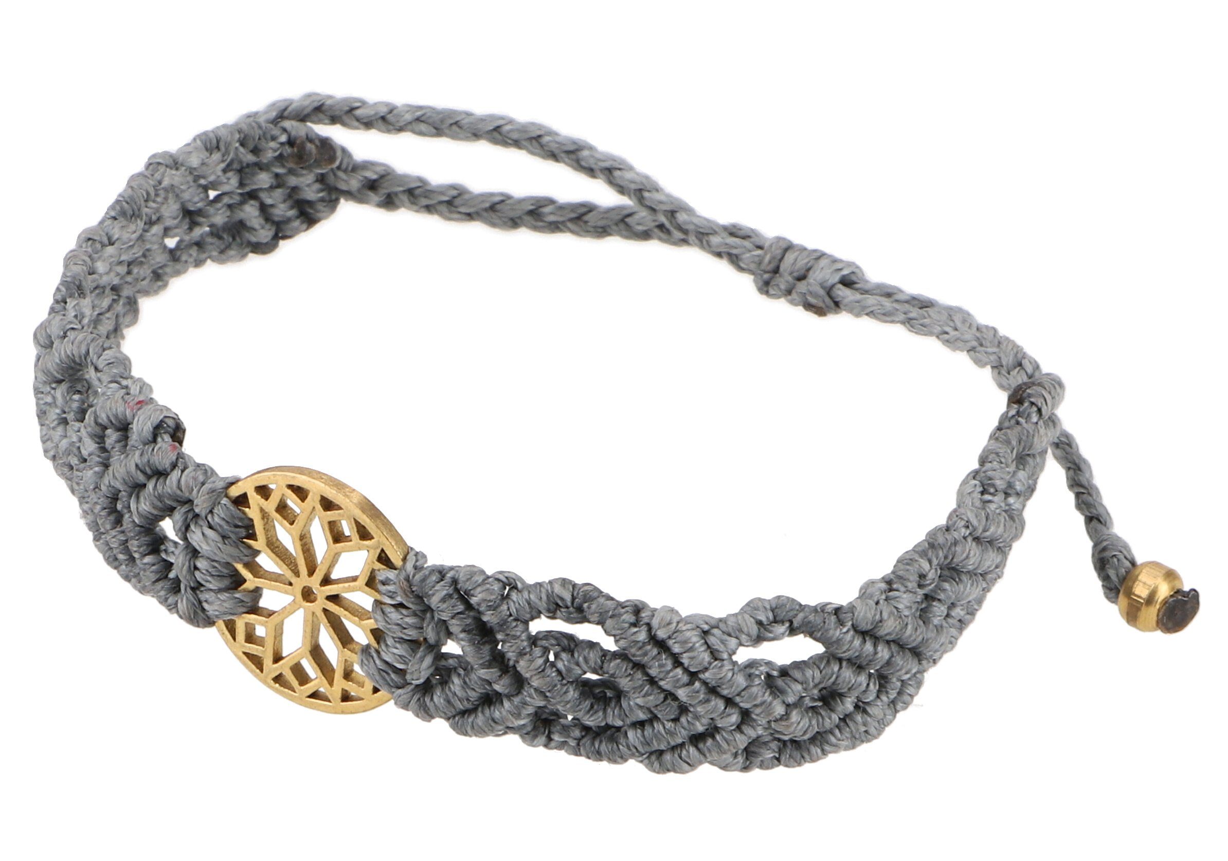 Guru-Shop Armreif Goa Armband, Makramee, Festival Armband -..