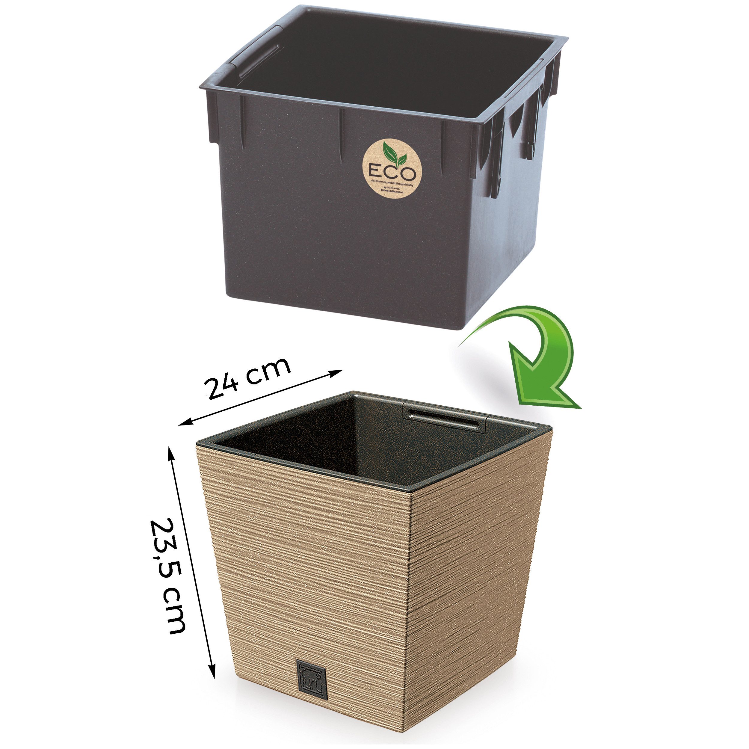 Annastore Pflanzkübel Blumentopf - Blumenübertopf für günstig online kaufen