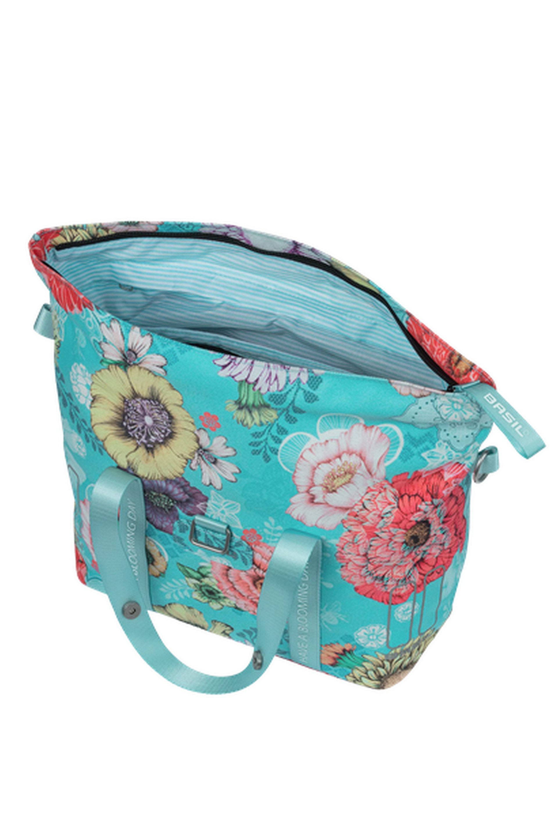 Basil Gepäckträgertasche, Fahrradhandtasche "Bloom Field MIK KF Haken"