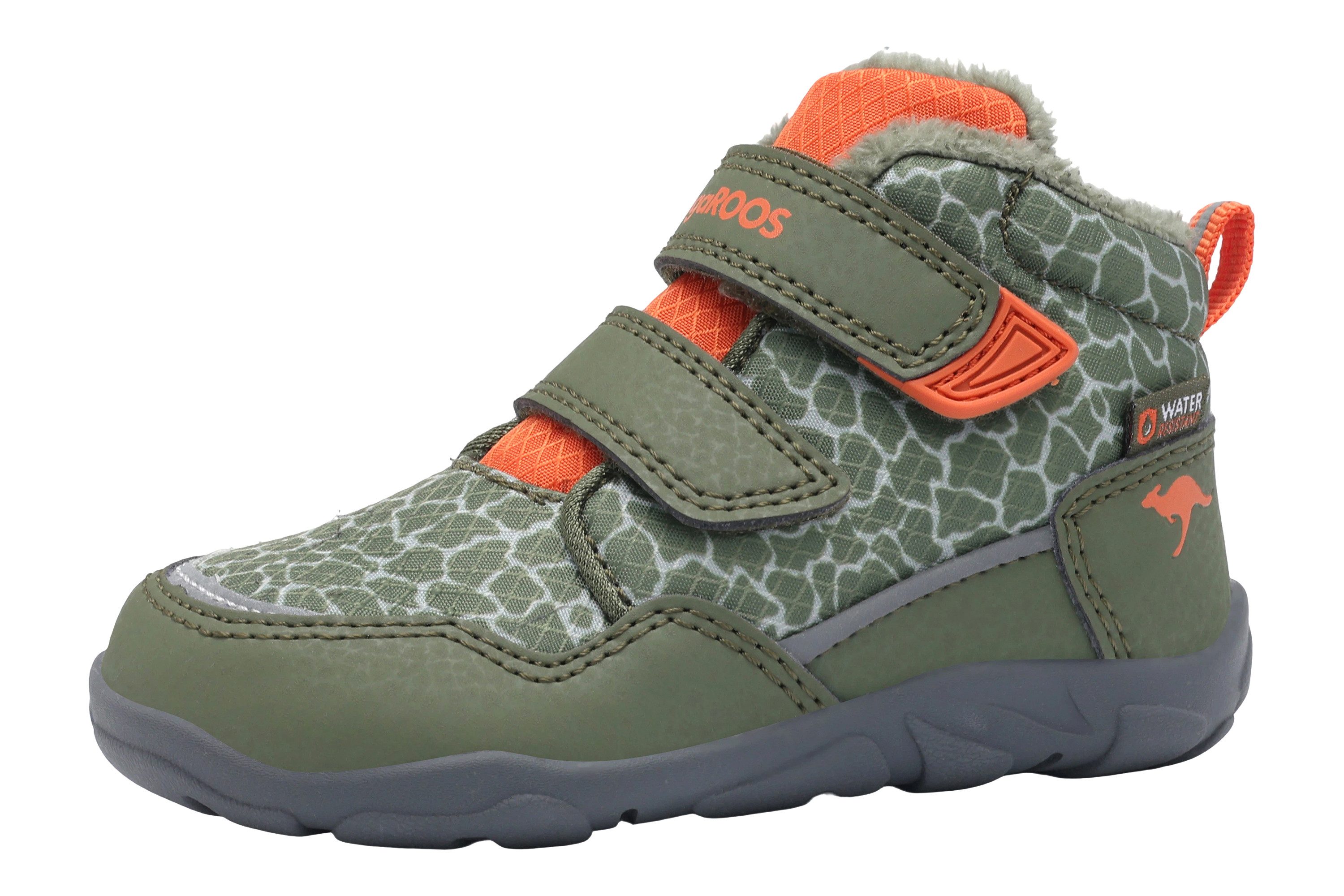KangaROOS K-BXI NORDA MID V Sneaker Wasserabweisend, Klettverschluss