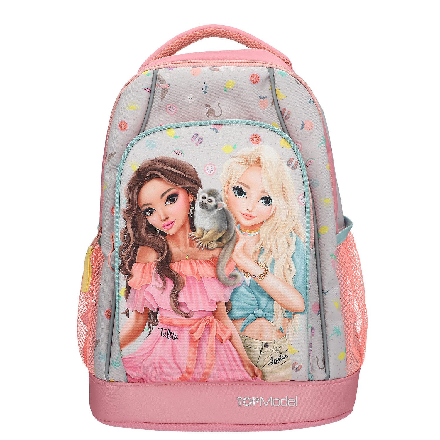 Depesche Geldbörse Depesche Schulrucksack TOPModel GIRL POWER 83-Pink