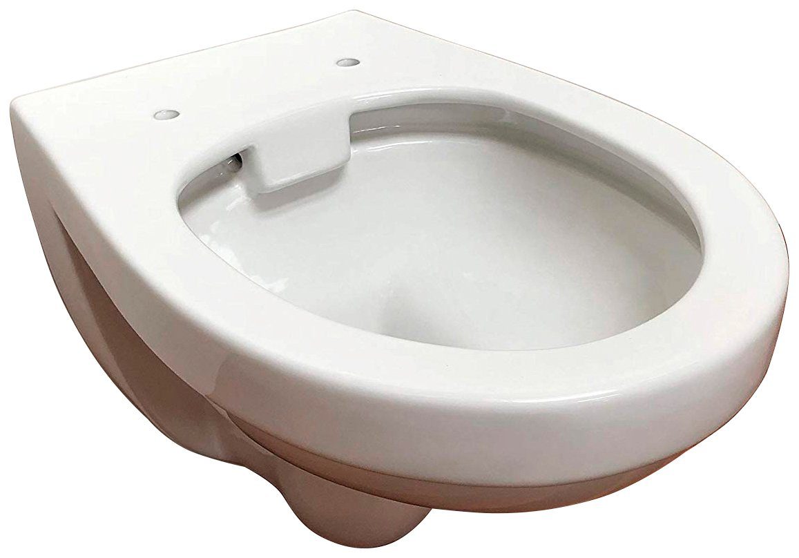 ADOB Tiefspül-WC, wandhängend, spülrandlos, inkl. Schallschutzmatte | WCs & Toiletten