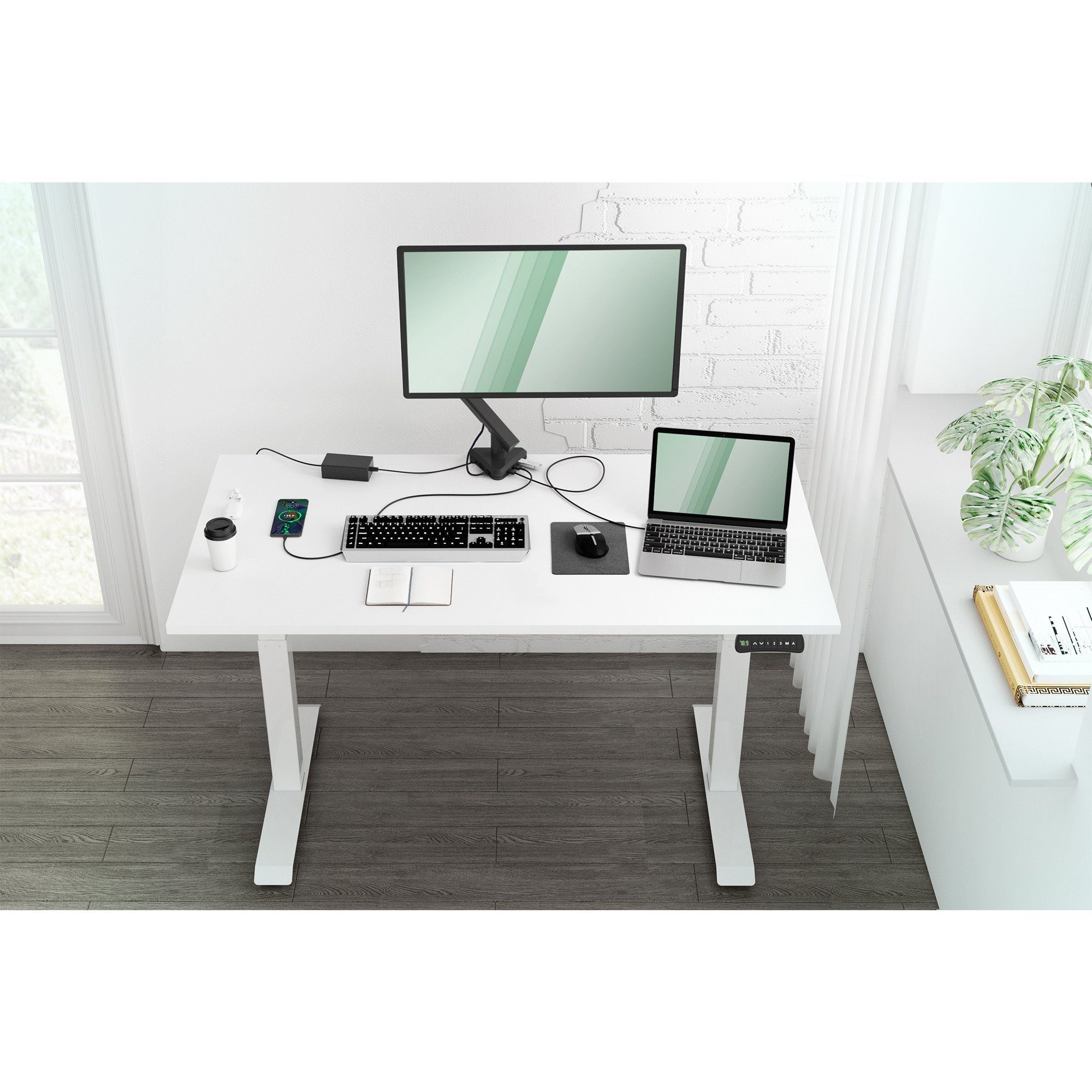 Digitus Wandhalterung Digitus Smarte Monitorhalterung, (Dockingstation