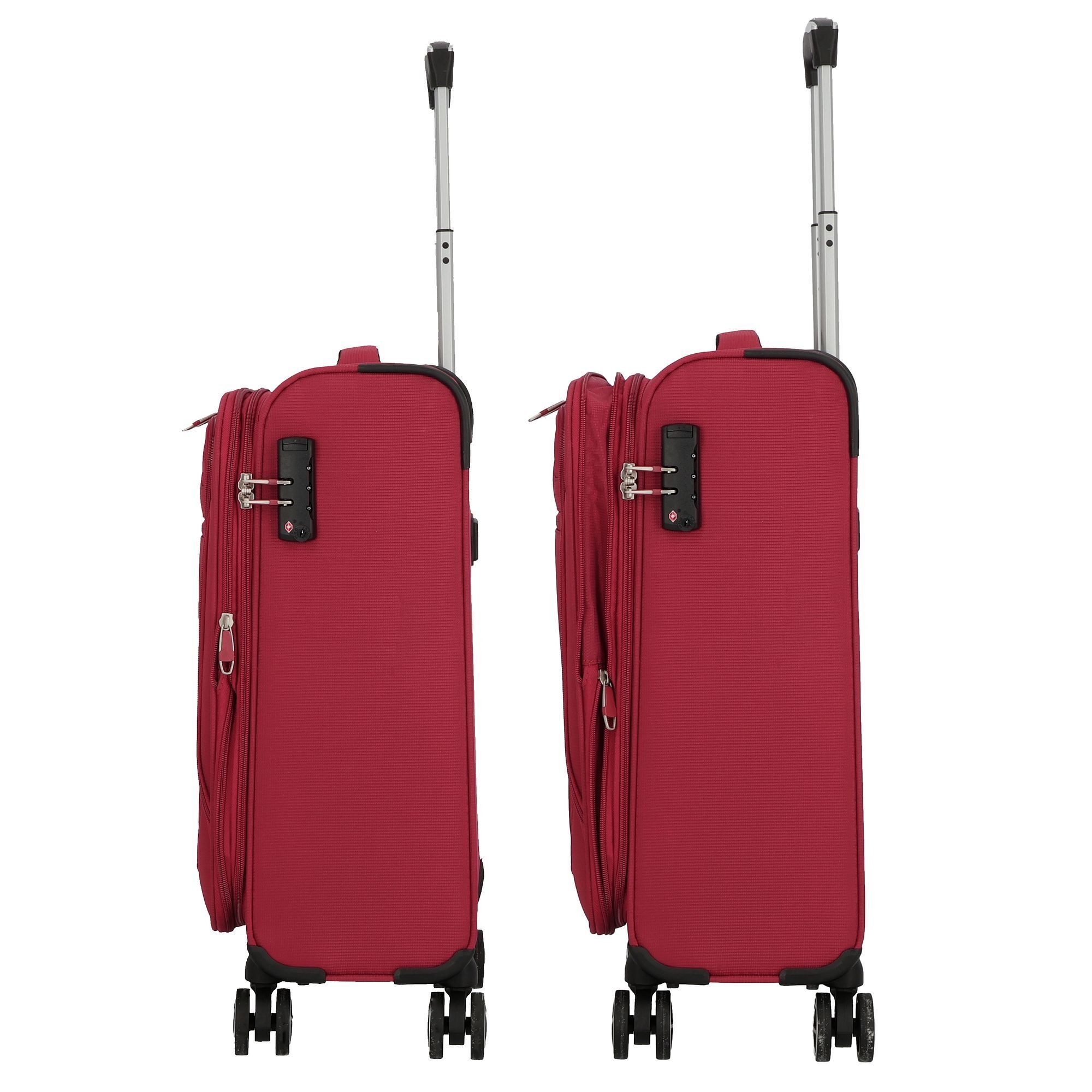 cocoono Weichgepäck-Trolley Monterrey, 4 Rollen, Polyester
