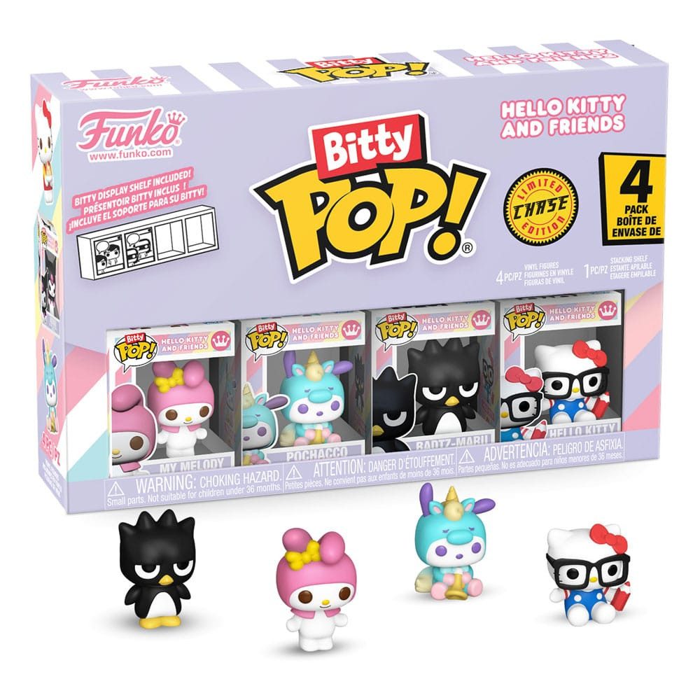 Funko Merchandise-Figur Hello Kitty and Friends Bitty POP! 4er-Pack Series 4 2 cm #85716