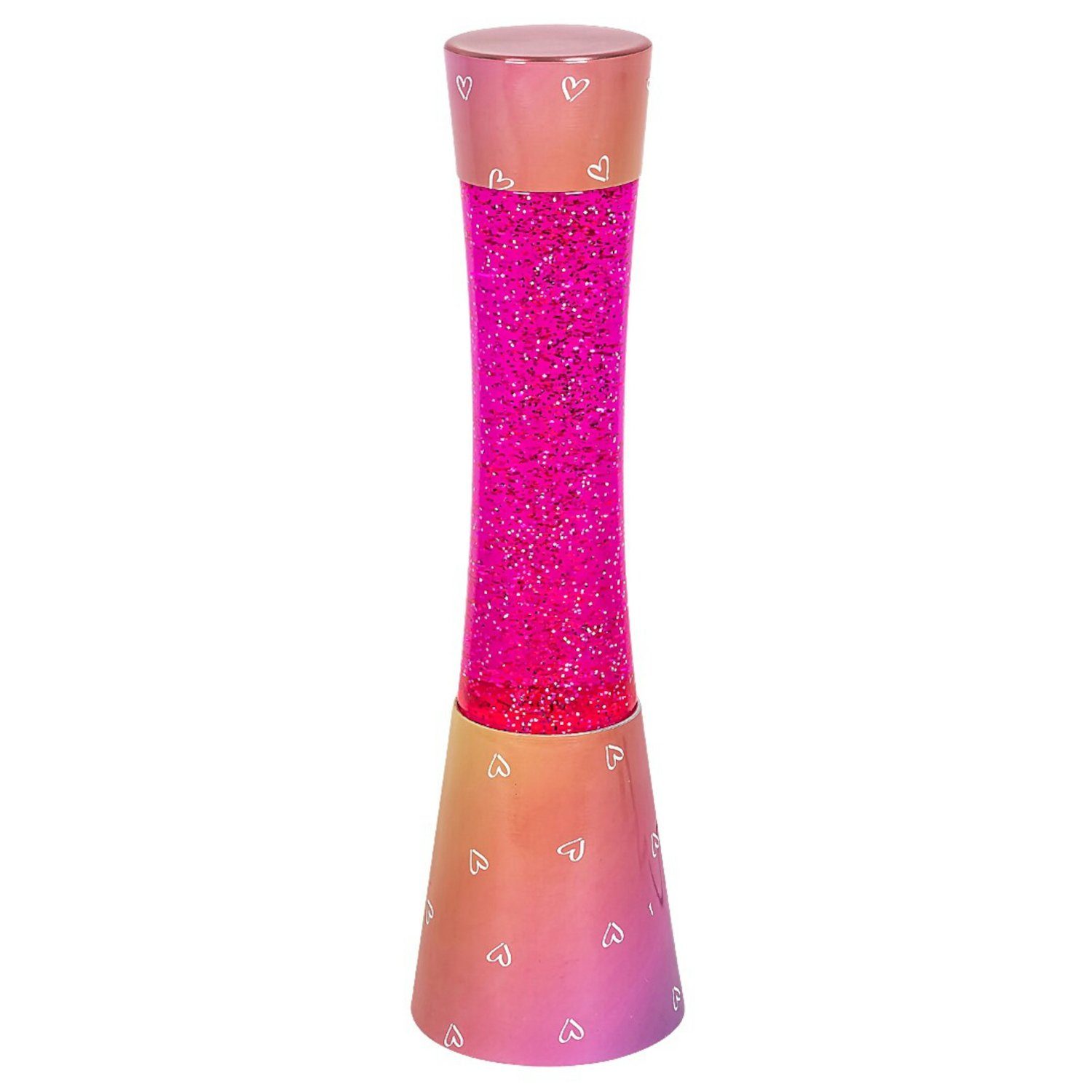 Rabalux Lavalampe, Minka Lavalampe 20W 39,5 cm Herzchen Rosa