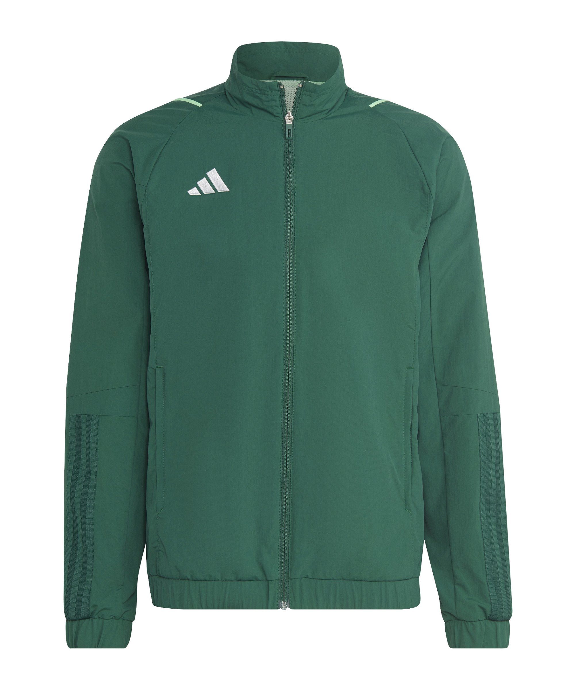 adidas Performance Sweatjacke Tiro 23 Präsentationsjacke gruen