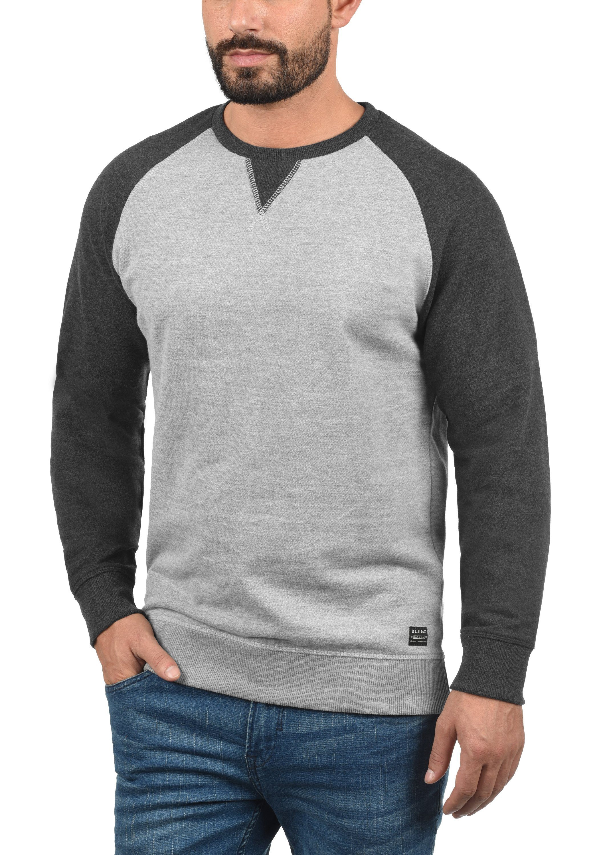 Blend Longpullover BHAari Pullover mit Rundhalsausschnitt günstig online kaufen