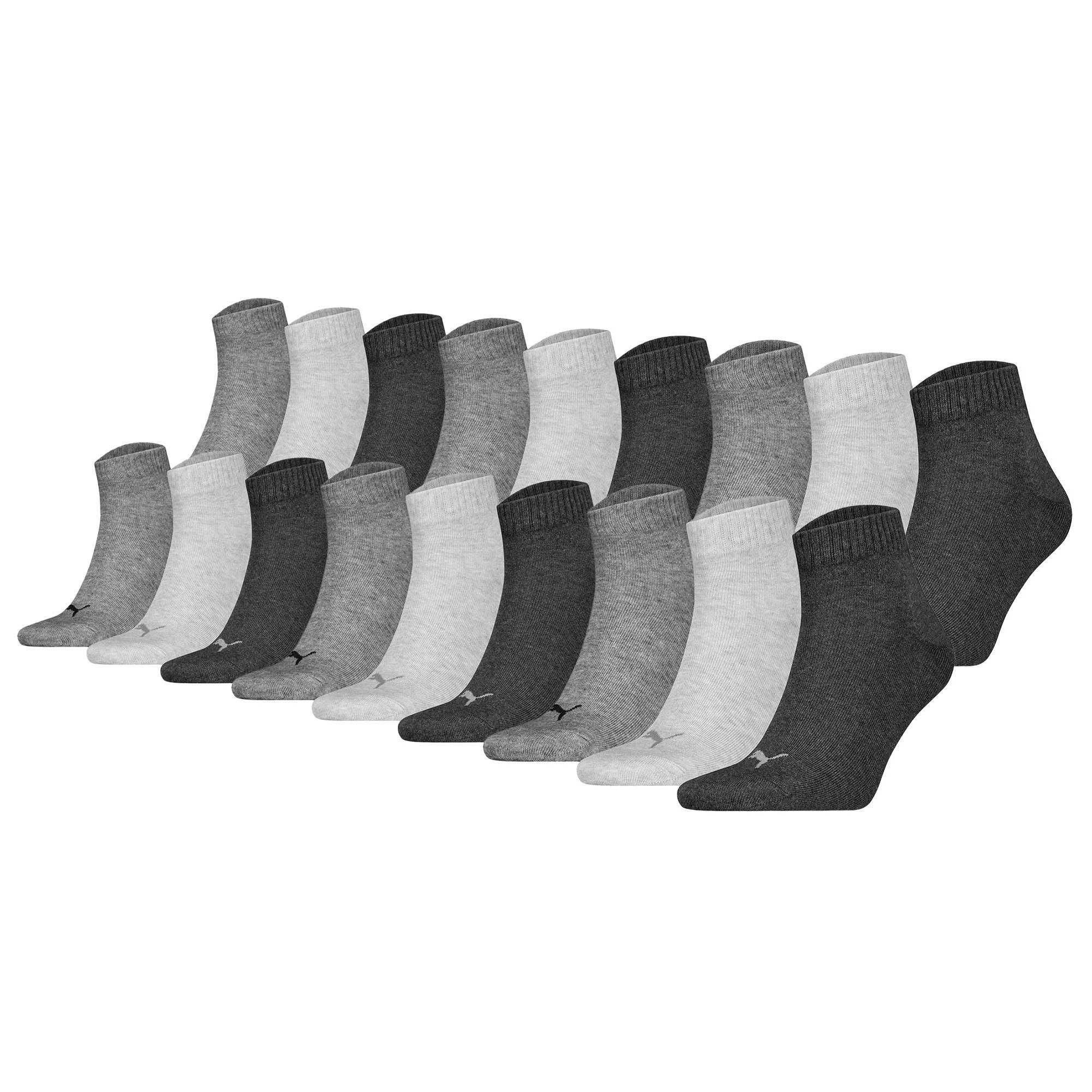 PUMA Sneakersocken Unisex Socken 18er Pack Baumwolle (18er Pack, 18er Pack)