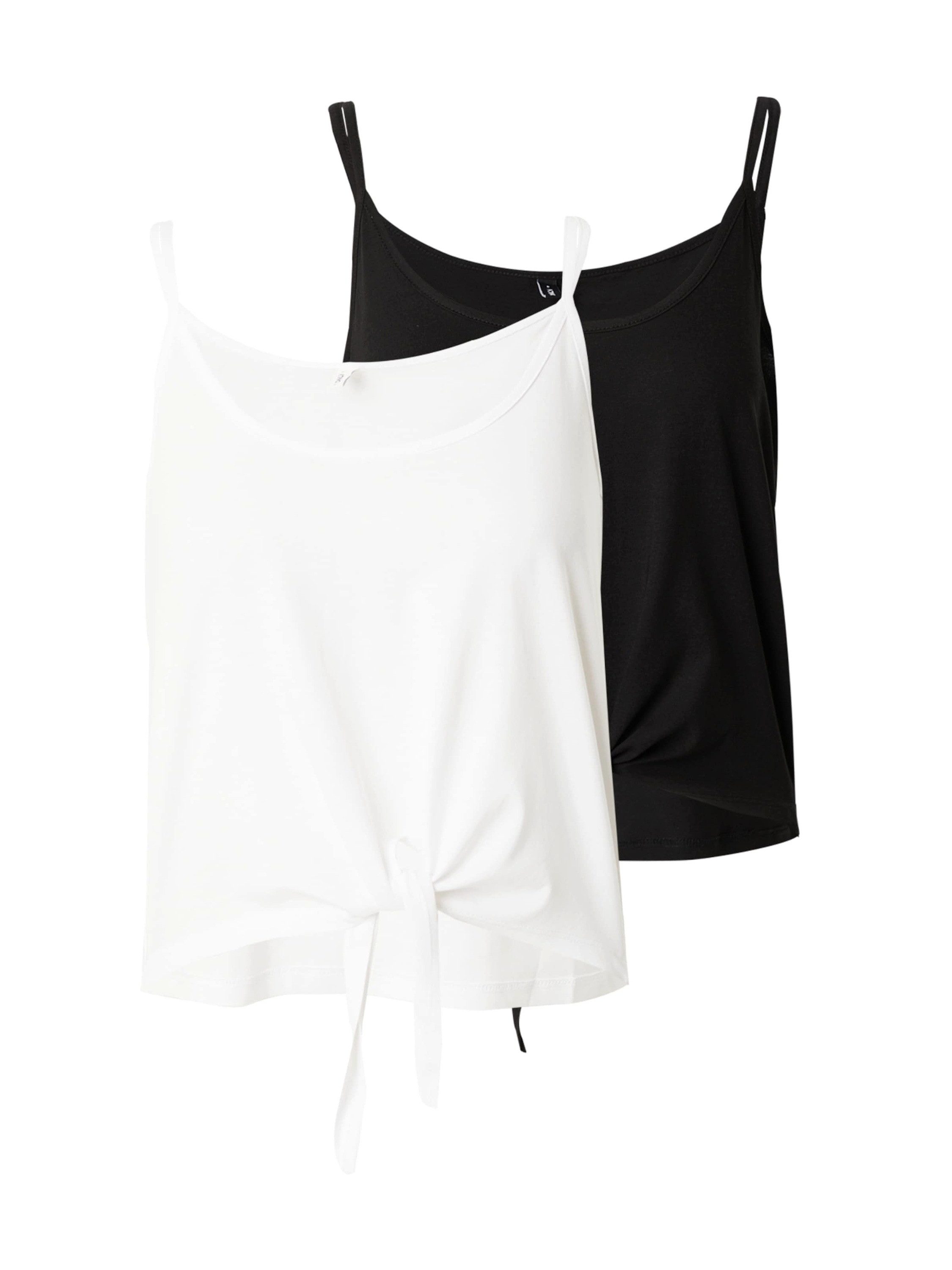 ONLY Shirttop MAY (2-tlg) Drapiert/gerafft