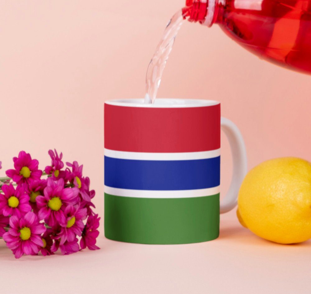 Pot Becher National Flagge Tinisu Kaffeetasse Büro Cup Gambia Tasse Tasse Kaffee