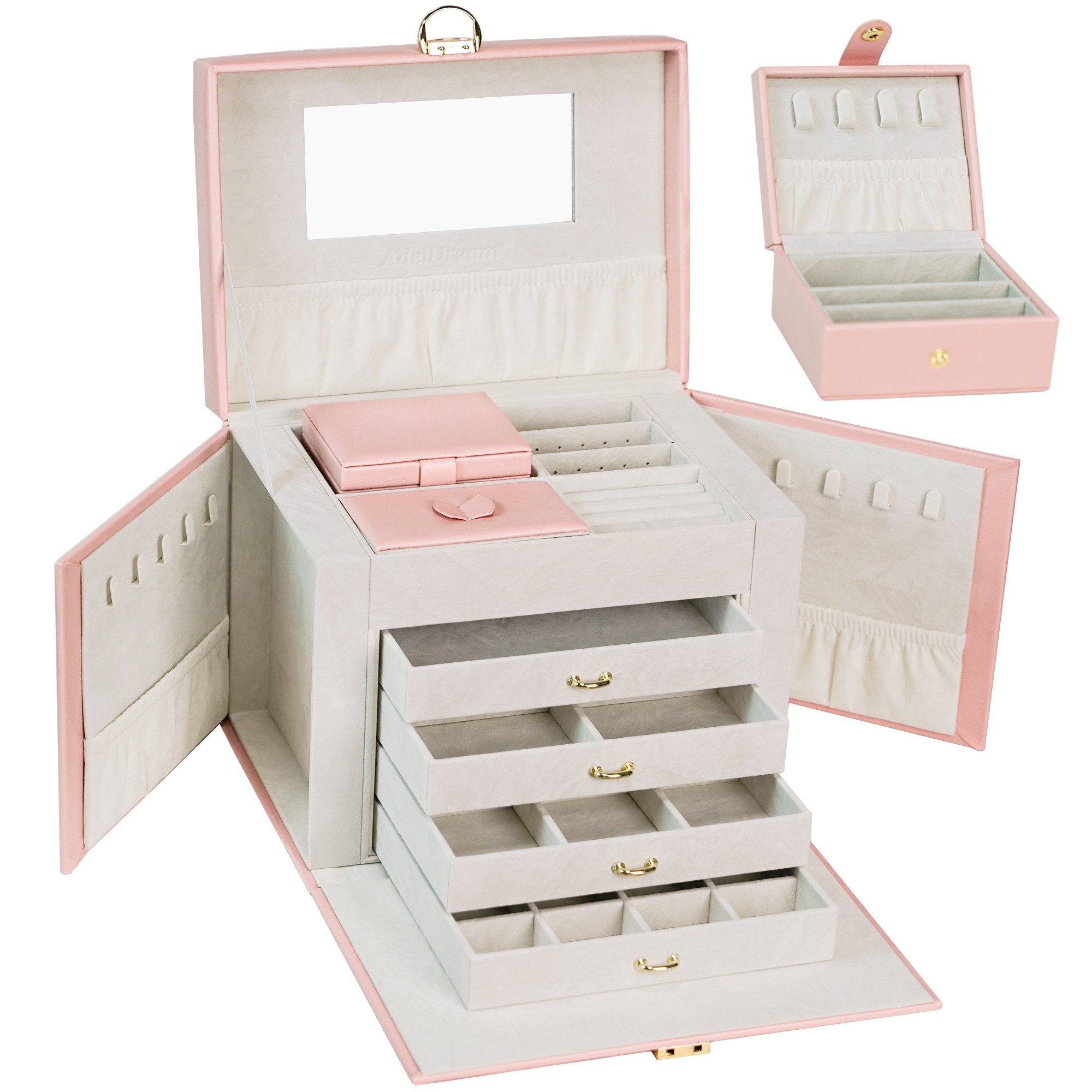 AdelDream Schmuckkasten Fünfstöckiges Schmuckkästchen. günstig online kaufen
