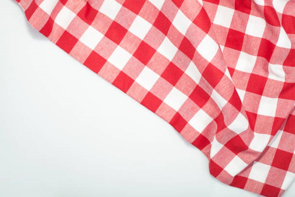 texpot Meterware Dekostoff DIY Basteln Nähbedarf Bauernkaro Baumwolle Vichy Landhaus, (1 St), blickdicht, kariert