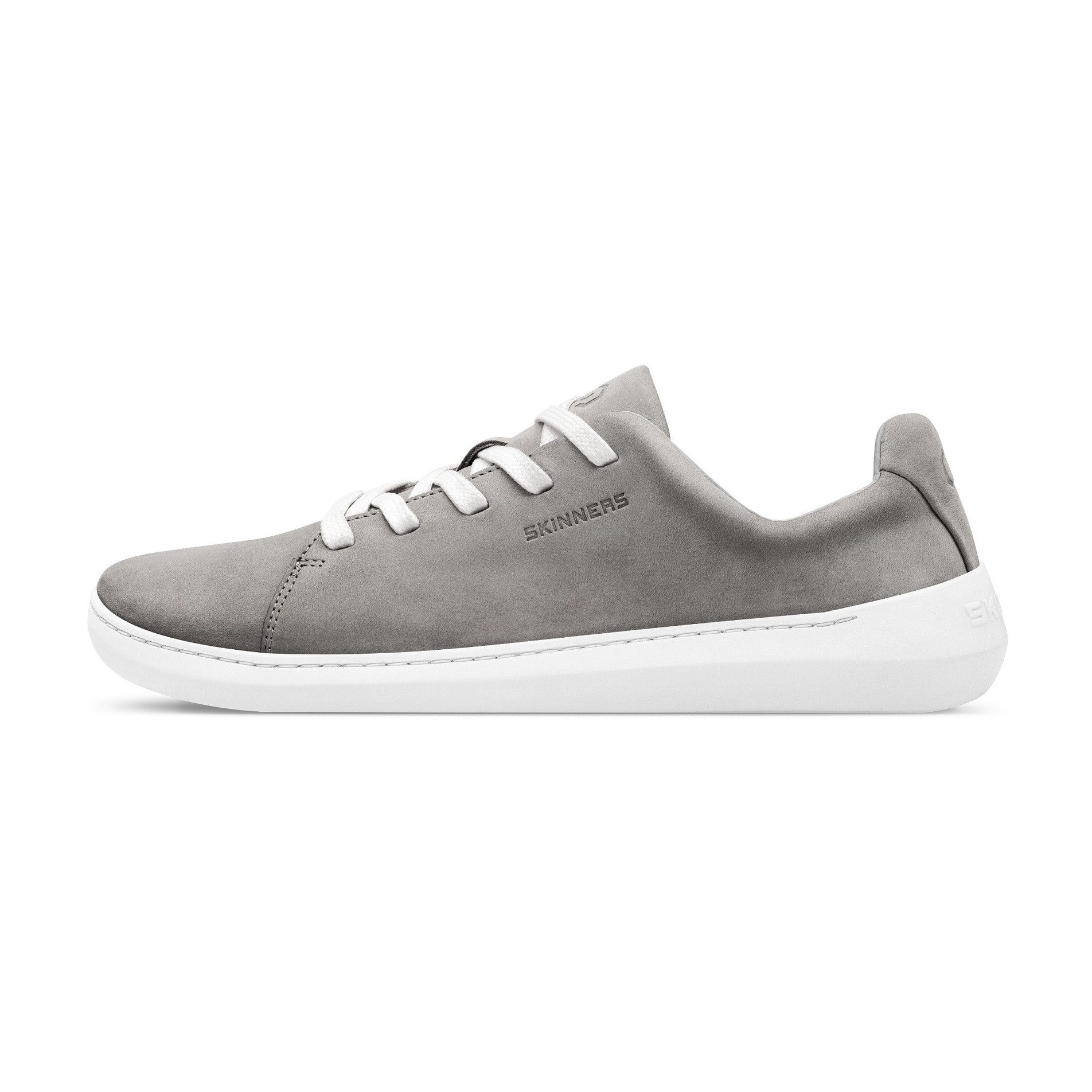 Skinners Walker (Premium-Leder, breite Zehenbox) grau/weiss Sneaker