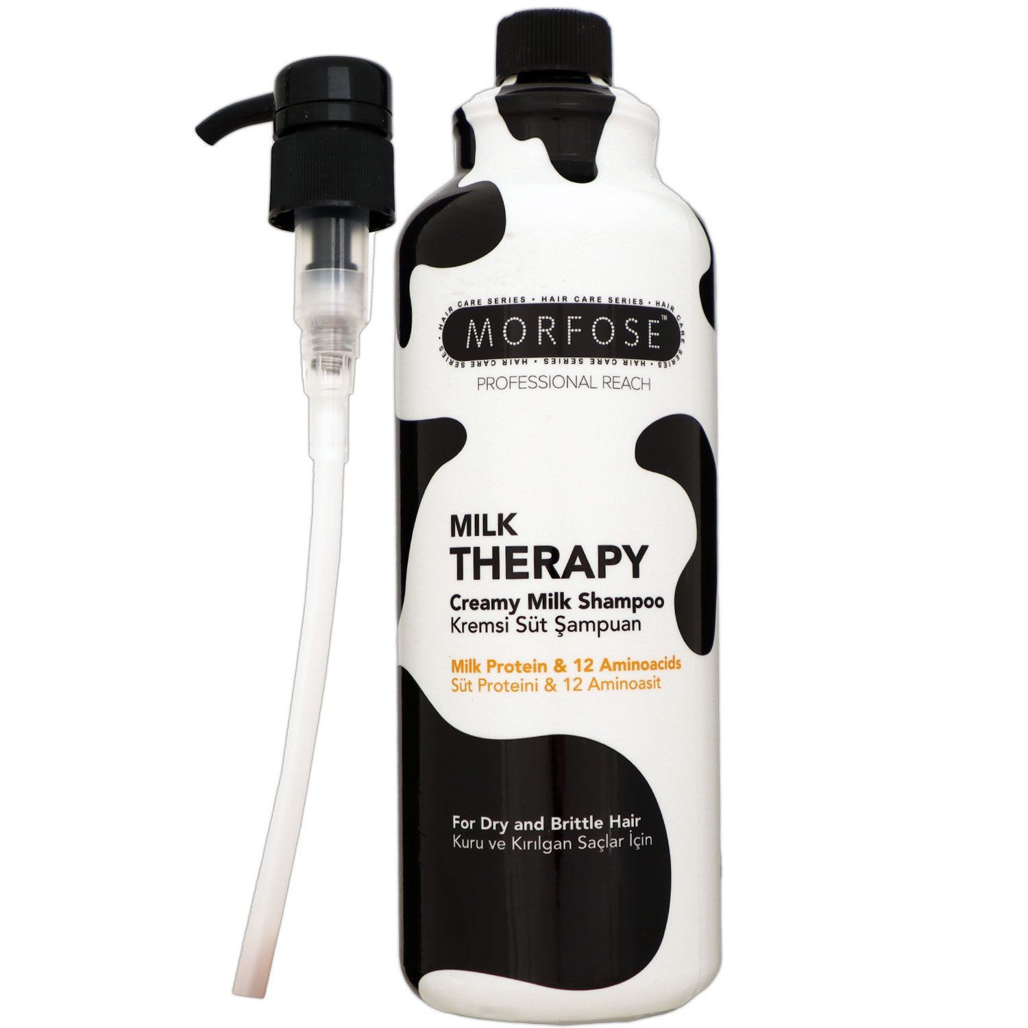Morfose Haarshampoo Morfose Reach Milk Therapy Creamy 1000 ml Shampoo