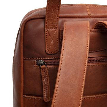 The Chesterfield Brand Rucksack Wax Pull-up Lederrucksack 12 Liter Honolulu (1-tlg), Leder