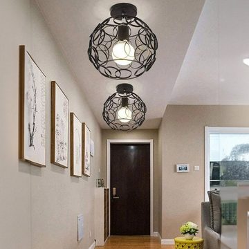 Welikera Deckenleuchte Moderne Deckenlampe, Runde Eisen-Deckenlampe, Wohnzimmer/Schlafzimmer