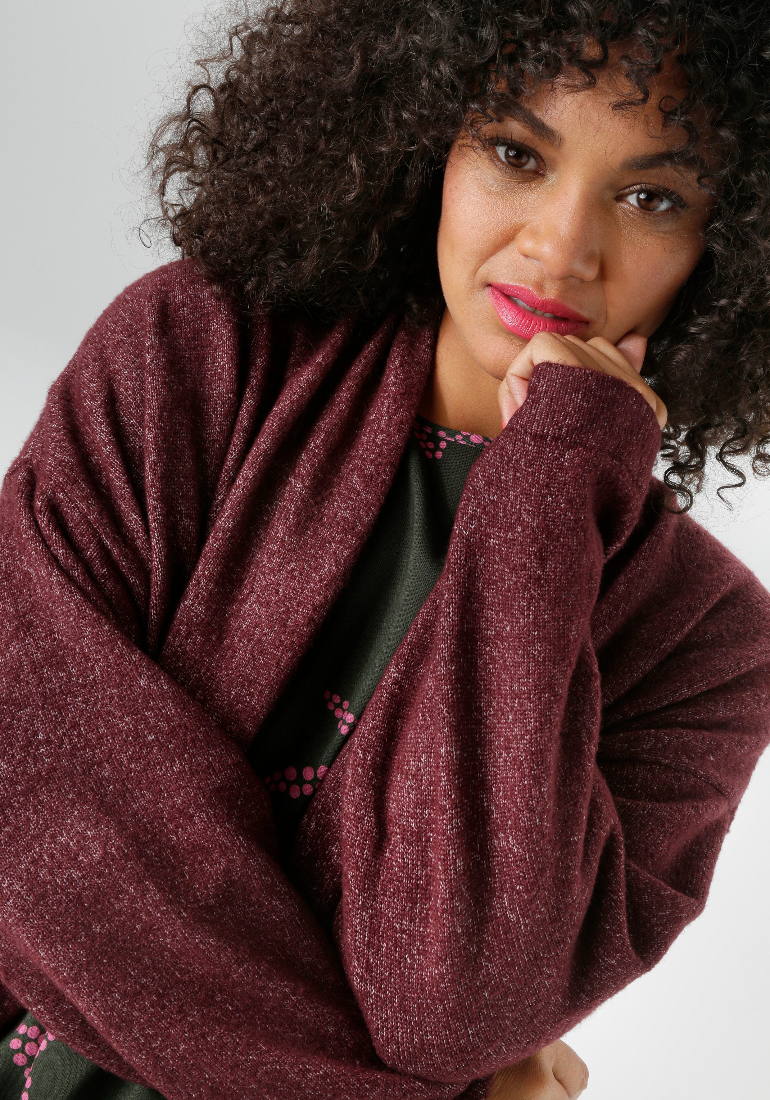 Aniston PLUS Strickjacke in kuscheliger Qualität